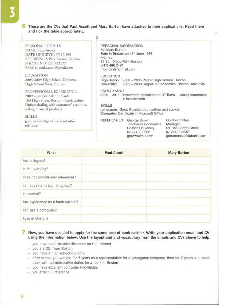 Applying For A Job 2 | PDF