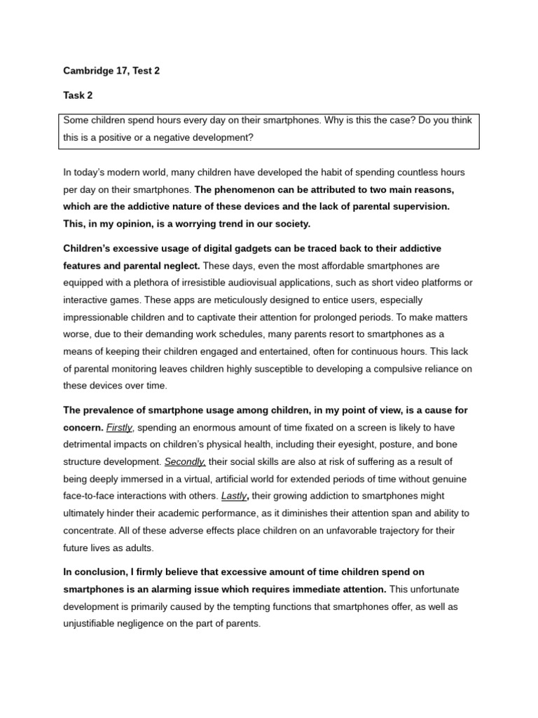 Cambridge 17 Test 2 | PDF | Smartphone | Police
