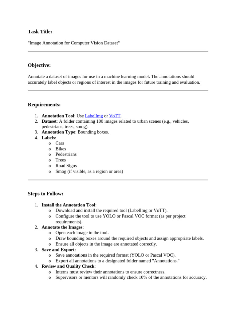 Image Annotation for Urban Scenes | PDF