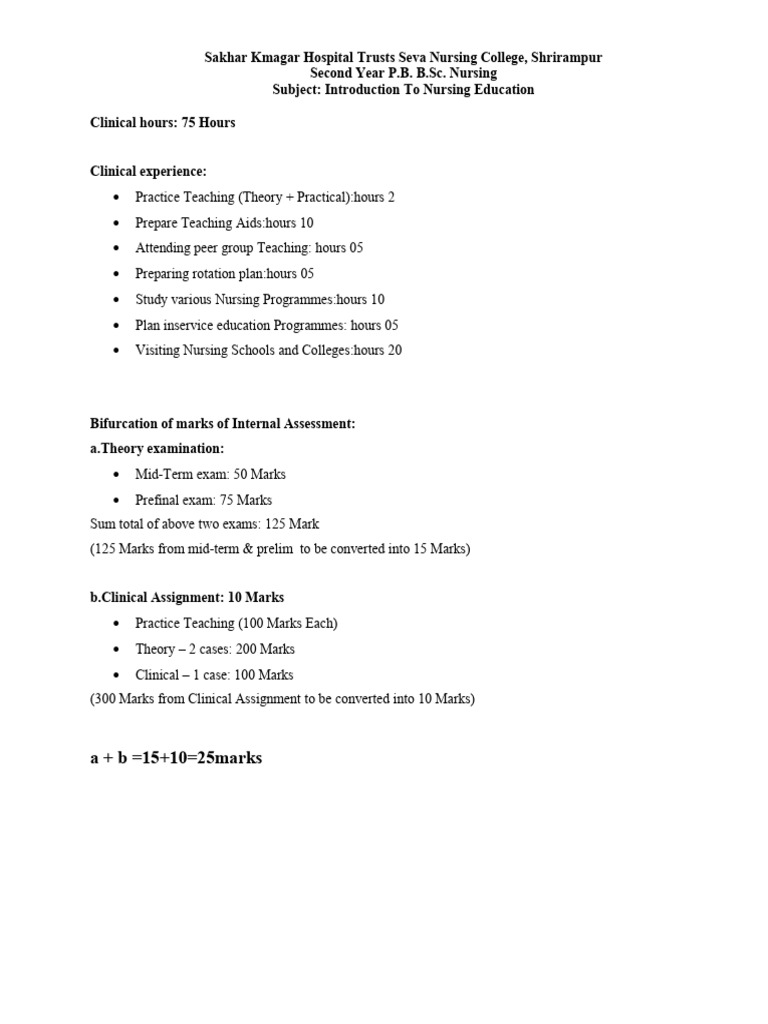 Nursing Education Evaluation Guidelines | PDF | Teaching Method | Cognition