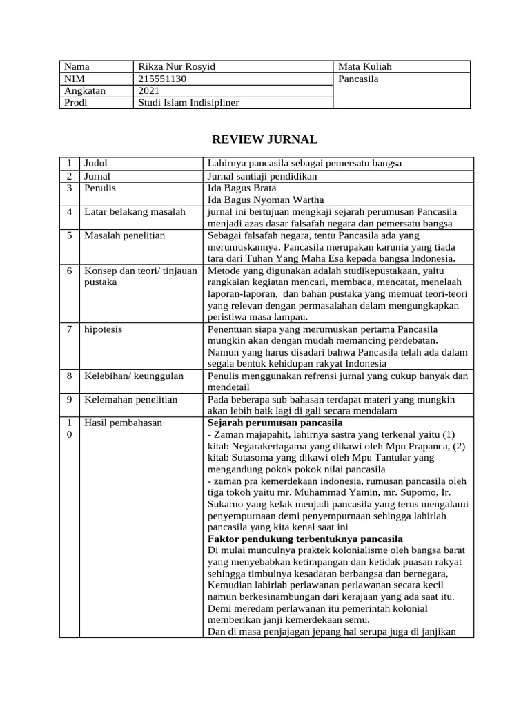 Rikza Nur Rosyid - 215551130 | PDF