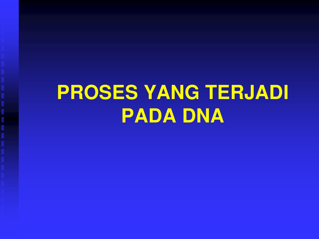 Struktur dan Proses DNA dan RNA | PDF | Metode & Bahan Ajar | Sains ...