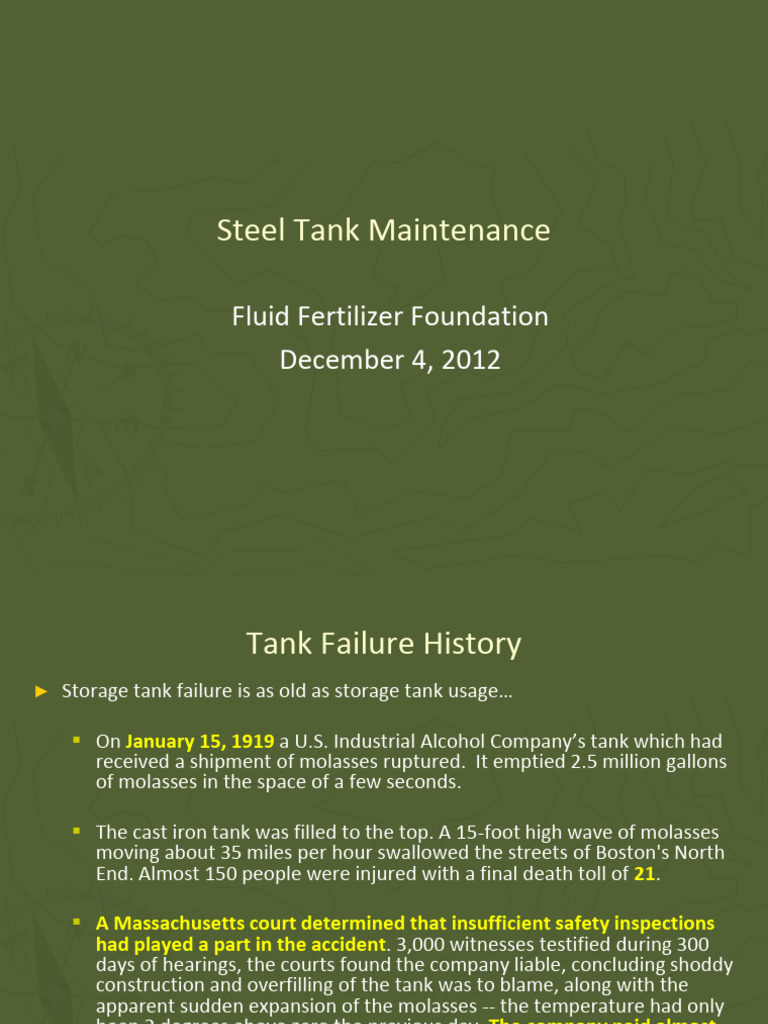 C. Kominski Storage Tank Maintenance Issues | PDF | Corrosion ...