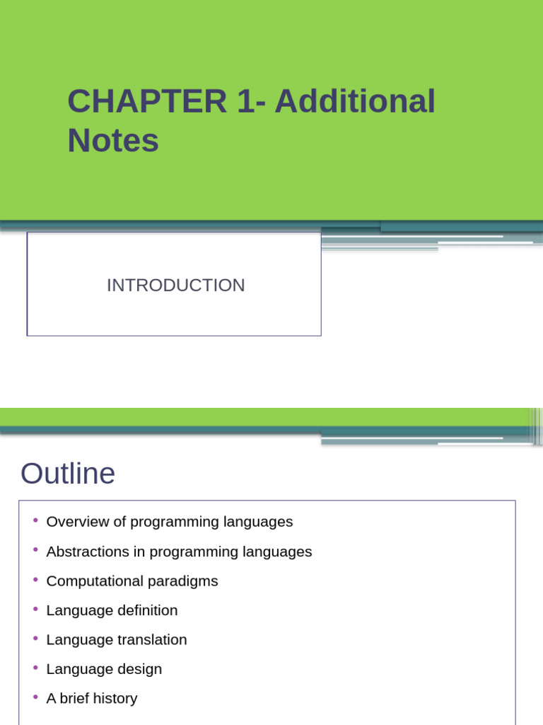 Overview of Programming Languages | PDF | Computer Programming ...