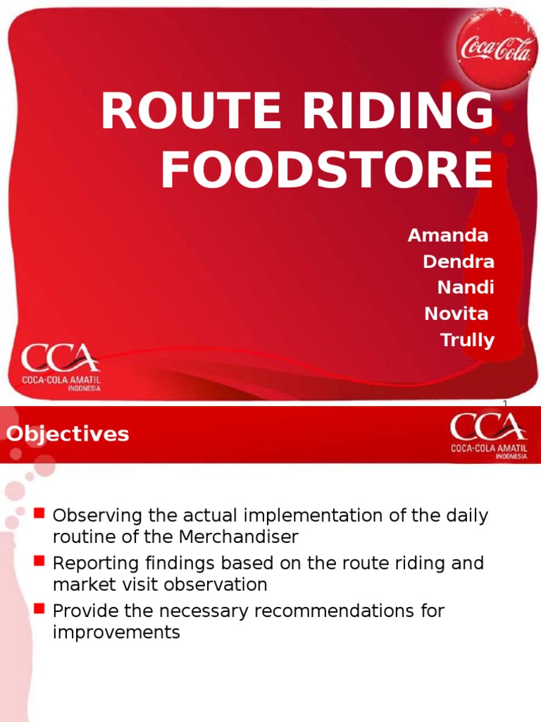 Route Riding Findings and Recommendations | PDF | Convenience Store ...