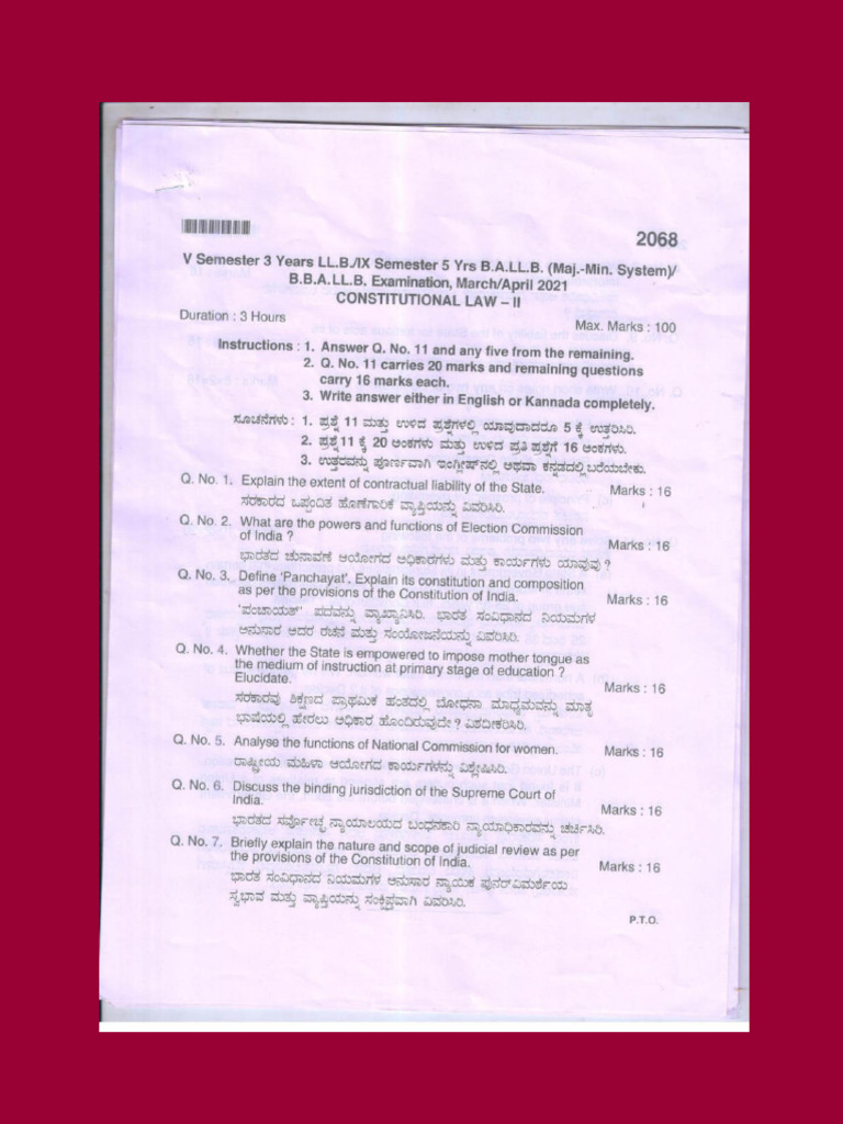 eConstitutionalLaw IIApr2021100 | PDF