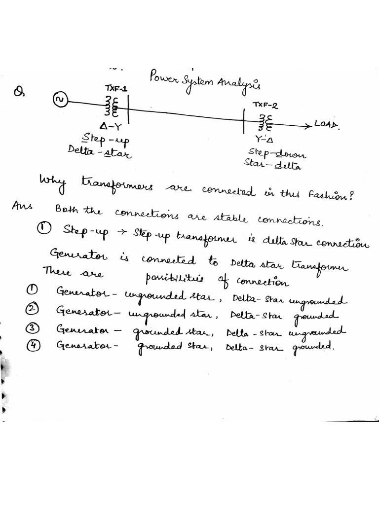 Power System Analysis(Fault Analysis) | PDF