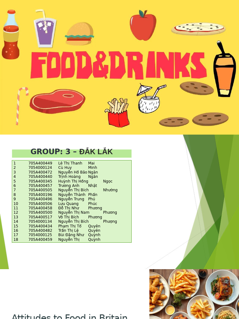 British Food and Drinking Culture Insights | PDF | Restaurants ...