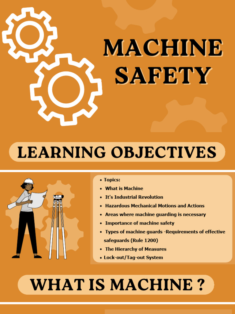 Hazardous Mechanical Motions Explained | PDF | Personal Protective ...