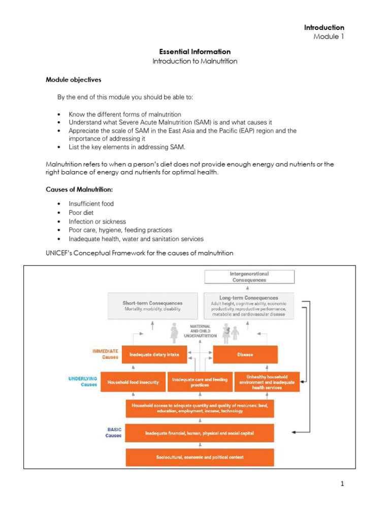 Understanding Severe Acute Malnutrition | PDF | Malnutrition | Vitamin