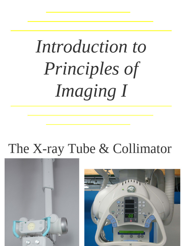 01 Introduction To Imaging 01-08-18 Og | PDF