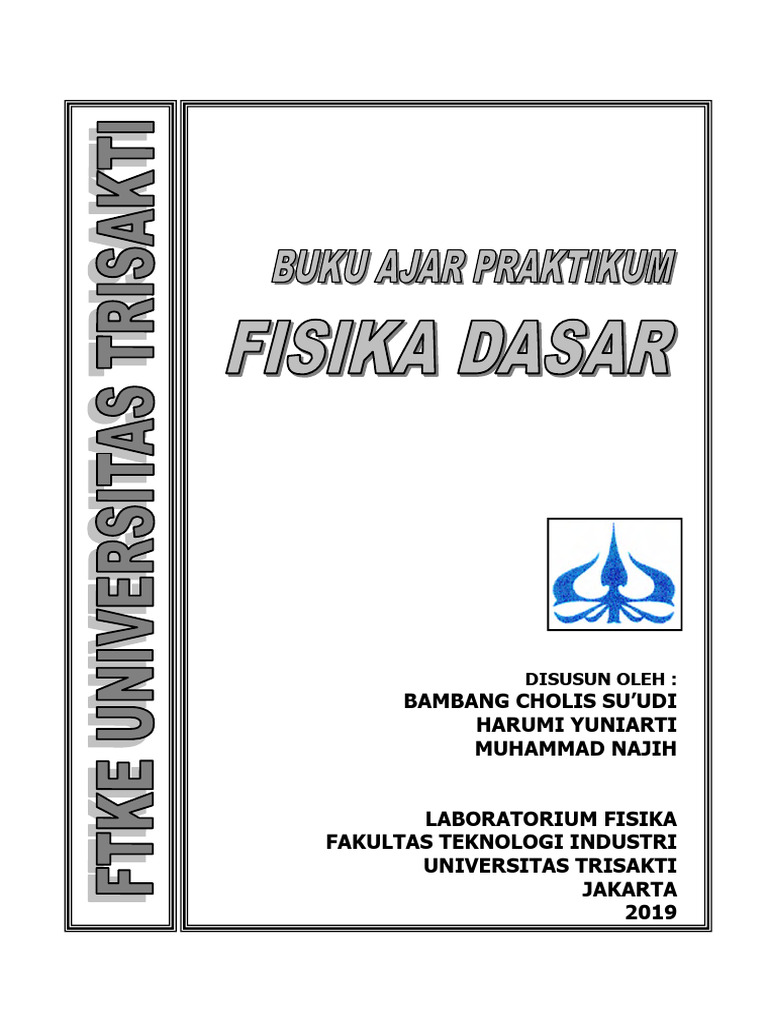Buku Ajar Praktikum Fisika Dasar | PDF
