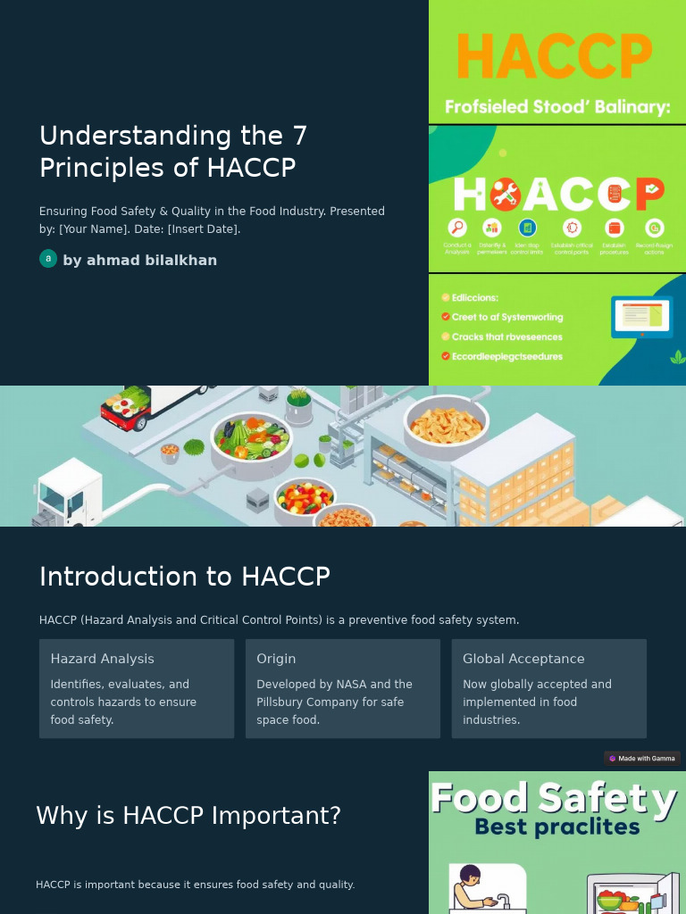 Understanding The 7 Principles of HACCP | PDF | Hazard Analysis And ...