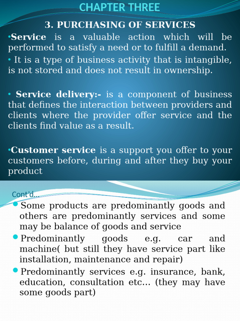 Analyzing Service Purchasing Strategies | PDF | Procurement | Goods