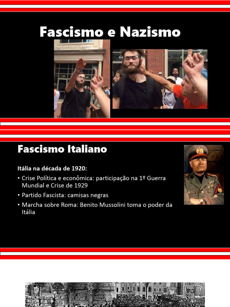 Diferenças entre Fascismo e Nazismo | PDF