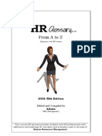 HR Glossary