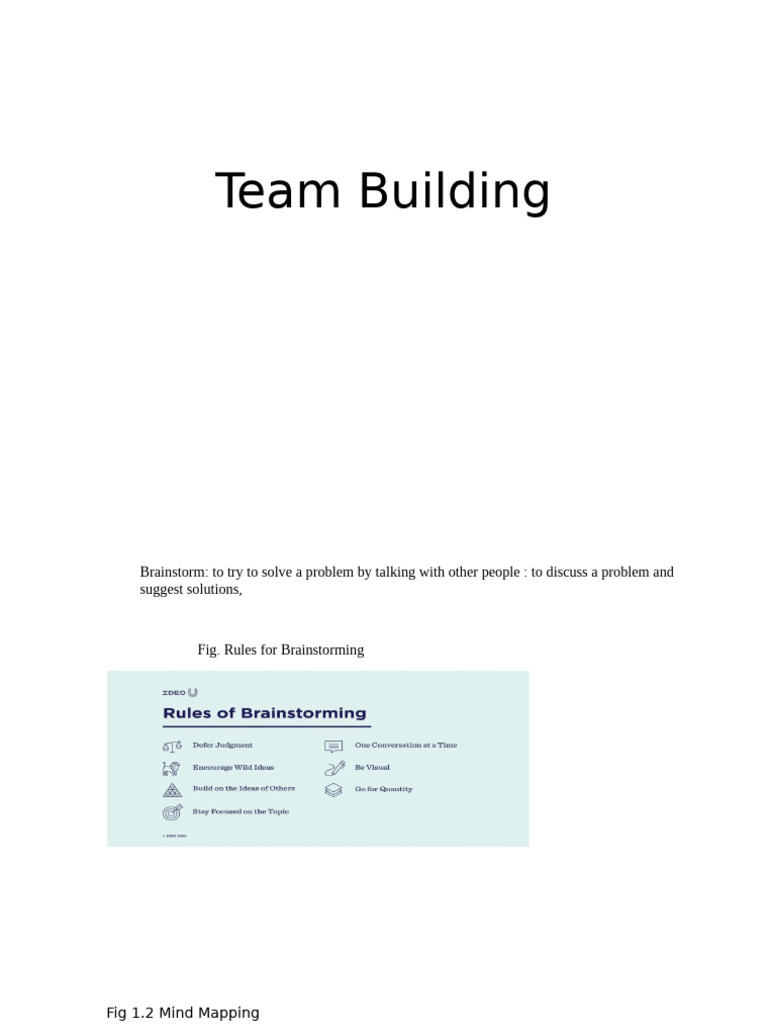 Effective Team Building for Startups | PDF | Startup Company | Small ...