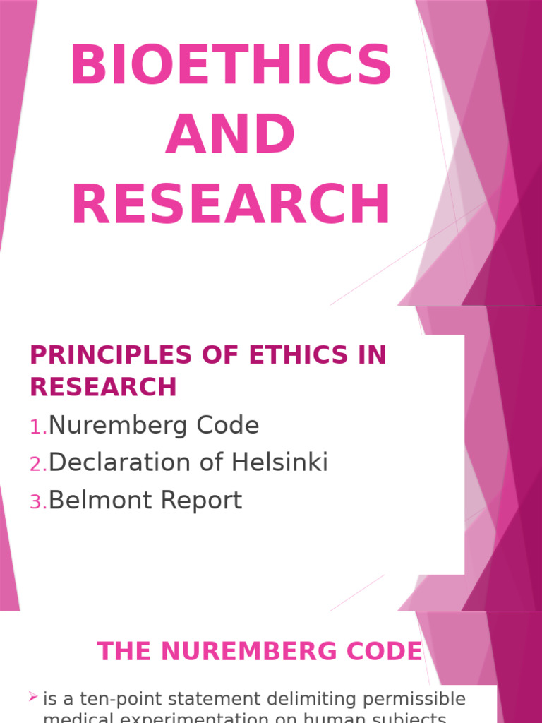 Principles of Ethics in Research | PDF | Informed Consent | Experiment