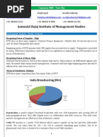 Tata Sky Marketing Plan