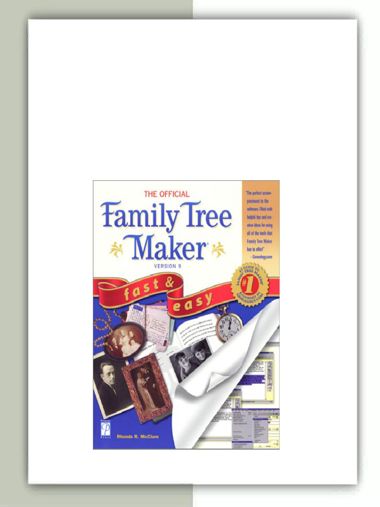 (Ebook) The Official Family Tree Maker Fast & Easy Version 9 (Fast ...