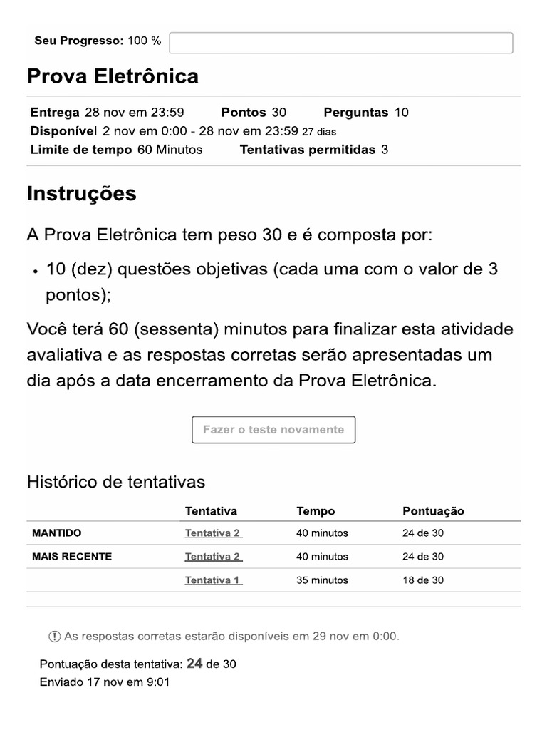 Prova de TI | PDF