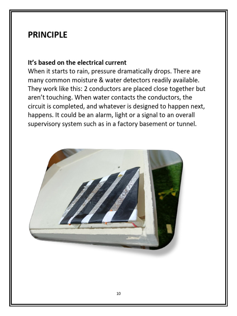 Rain Detector Project Overview | PDF