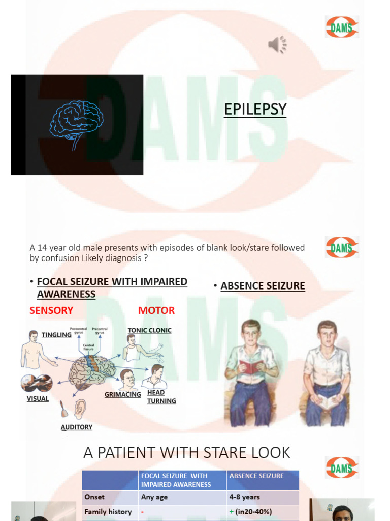 Epilepsy Diagnosis and Management Guide | PDF | Epilepsy | Drugs Acting ...