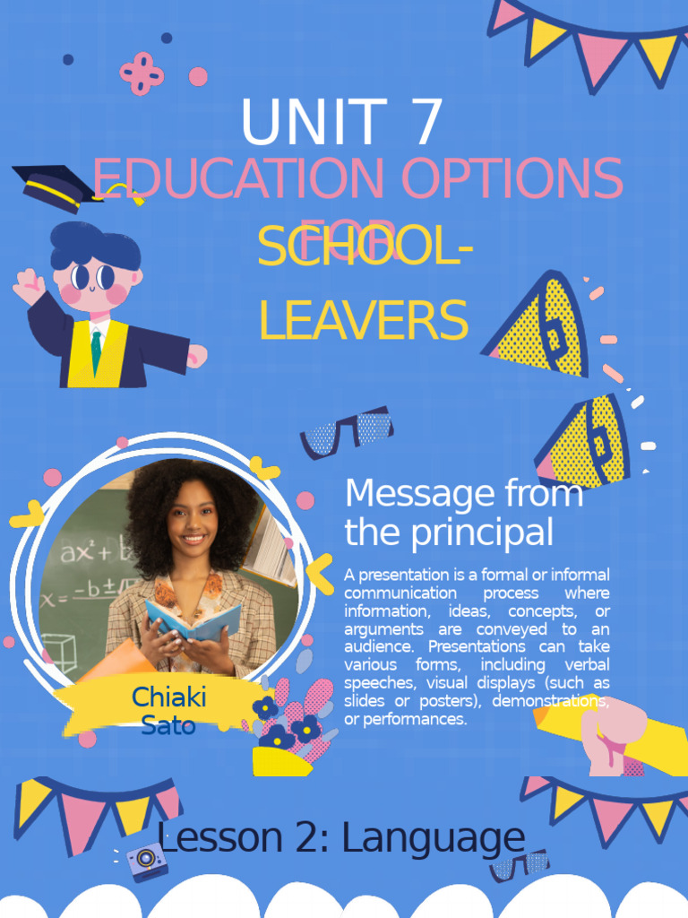Education Options for Class of 2025 | PDF | Cognition | Communication