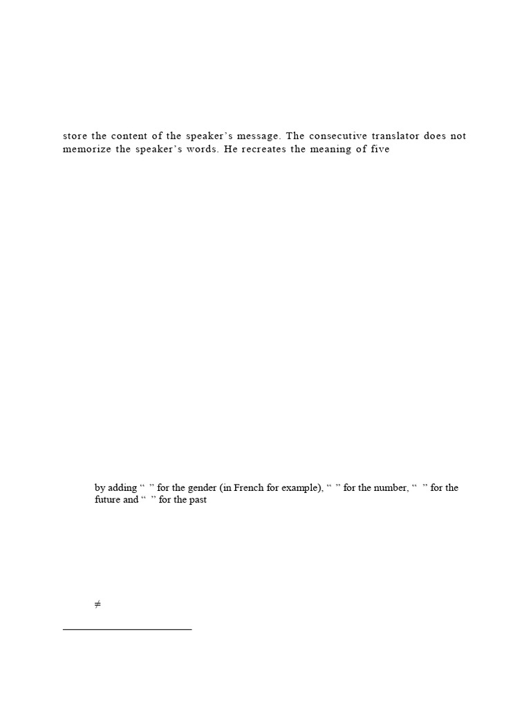 Effective Note-Taking in Interpreting | PDF | Language Interpretation ...