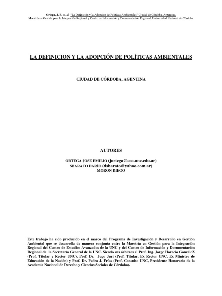 407978526.politica Ambiental | PDF | Sustentabilidad | Desarrollo ...