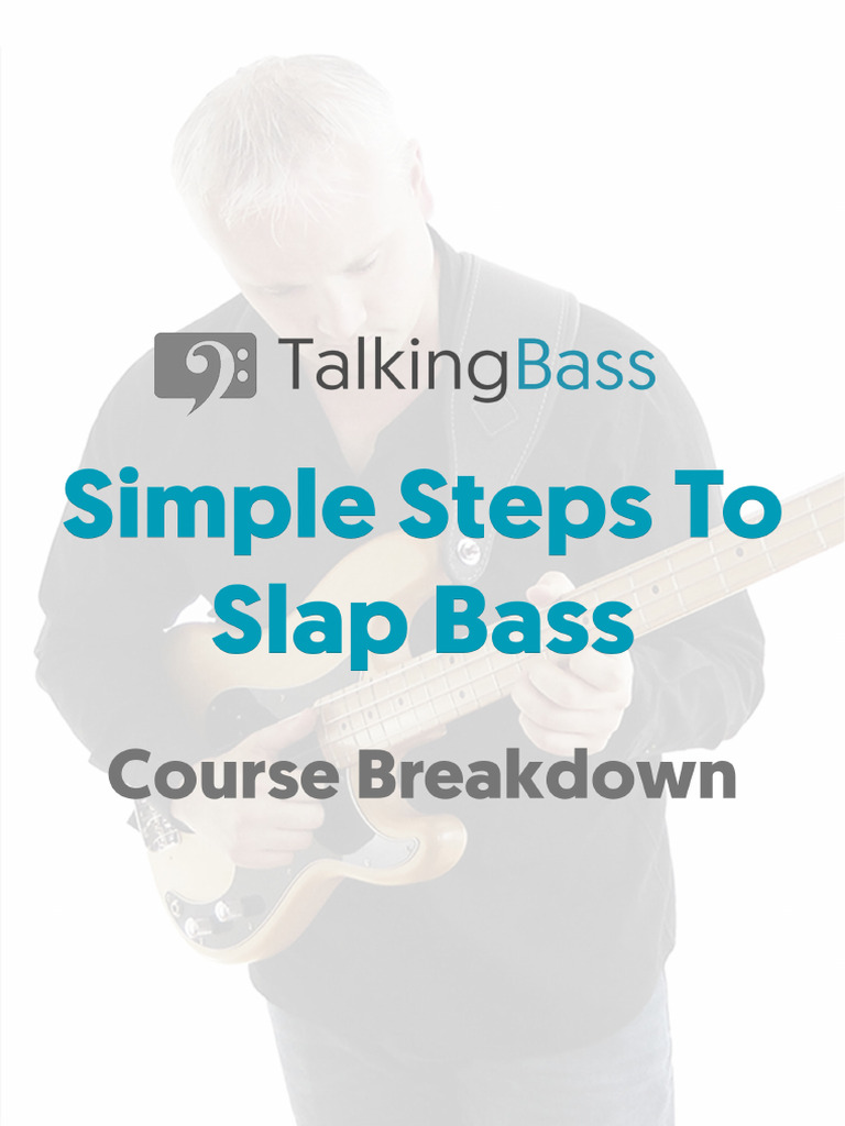 Slap Bass Mastery Course Overview | PDF | Funk | Music