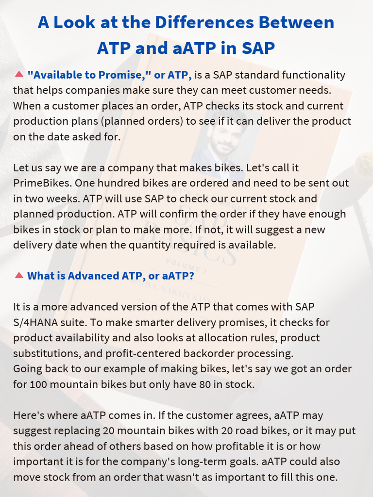ATP vs aATP in SAP: Key Differences | PDF | Economies