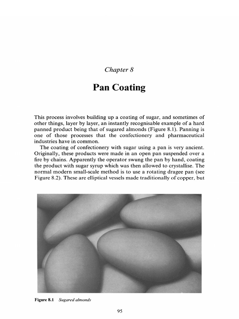Pan Coating Techniques in Confectionery | PDF | Sucrose | Sugar