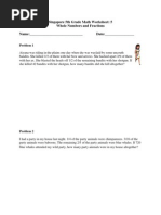 Singapore 5th Grade Math Worksheet 5