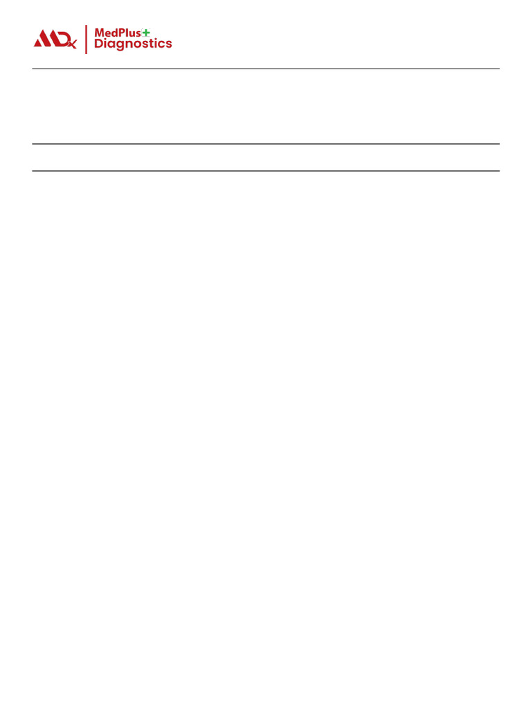 Clinical Biochemistry Test Request | PDF