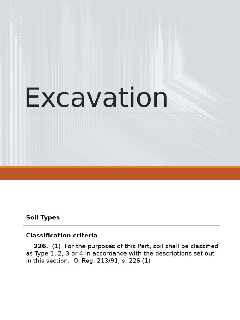 Excavation and Shoring | PDF | Deep Foundation | Soil Mechanics