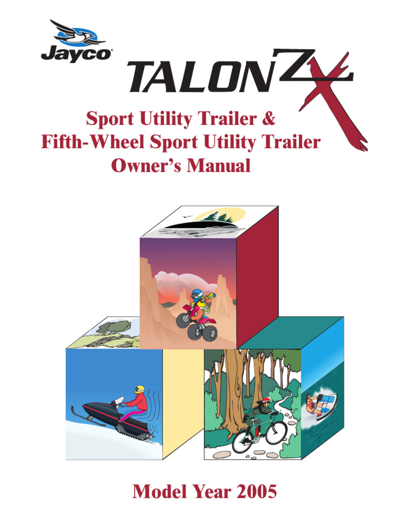 Talon Trailer Owner's Manual 2005 | PDF | Recreational Vehicle ...