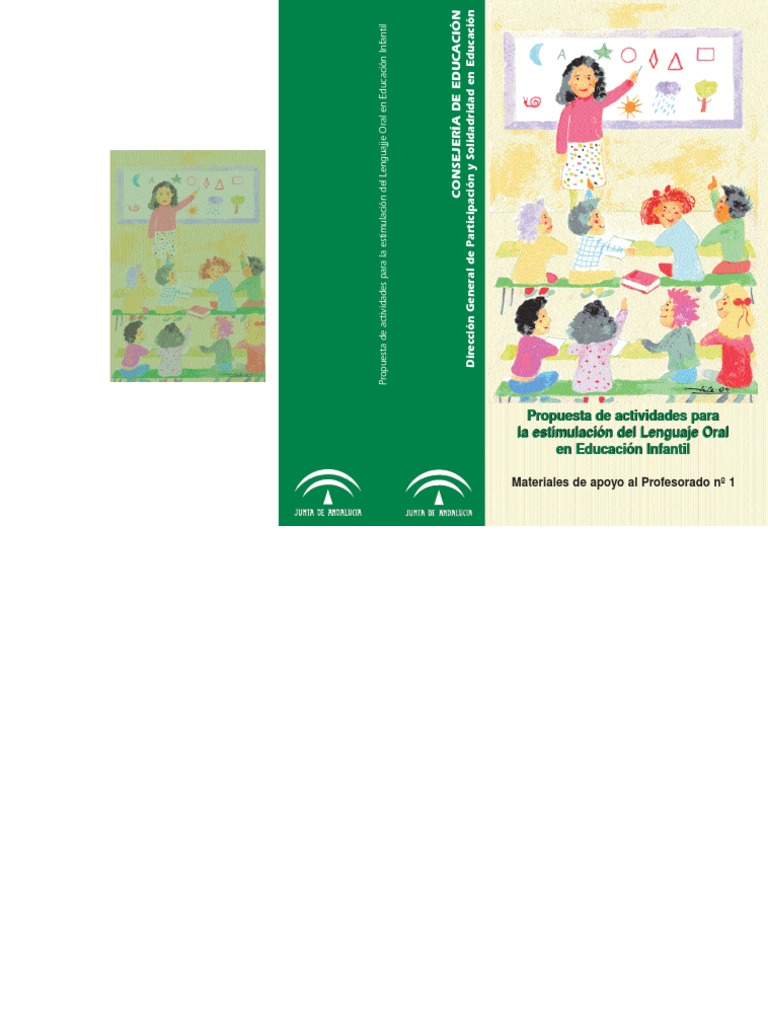 Actividades para Estimular el Lenguaje Oral | PDF | Aquisición de ...