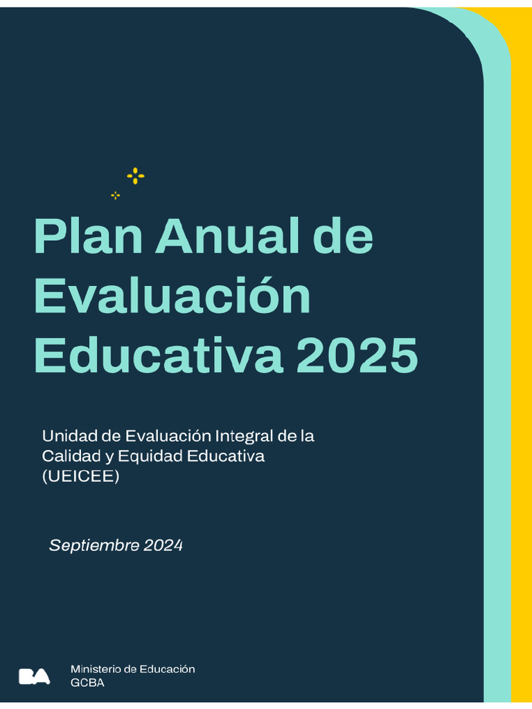 Plan Anual de Evaluación Educativa 2025 | PDF | Evaluación | Enseñando