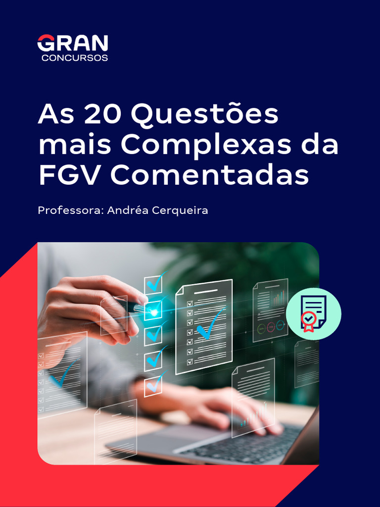 Questões Complexas da FGV Comentadas | PDF | Raciocínio dedutivo ...
