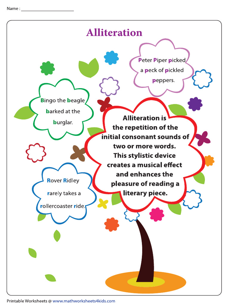 Alliteration | PDF