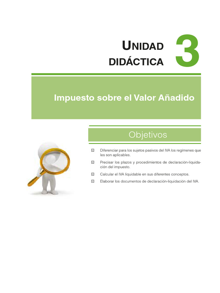 Unidad03 02 | PDF | Impuestos | Impuesto al valor agregado