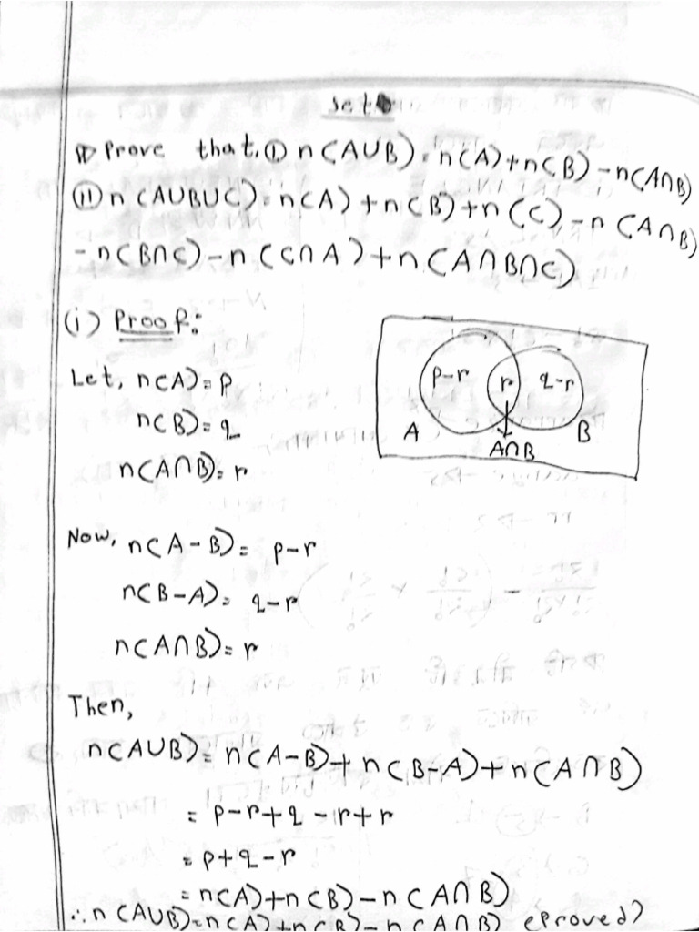 Set Proof | PDF