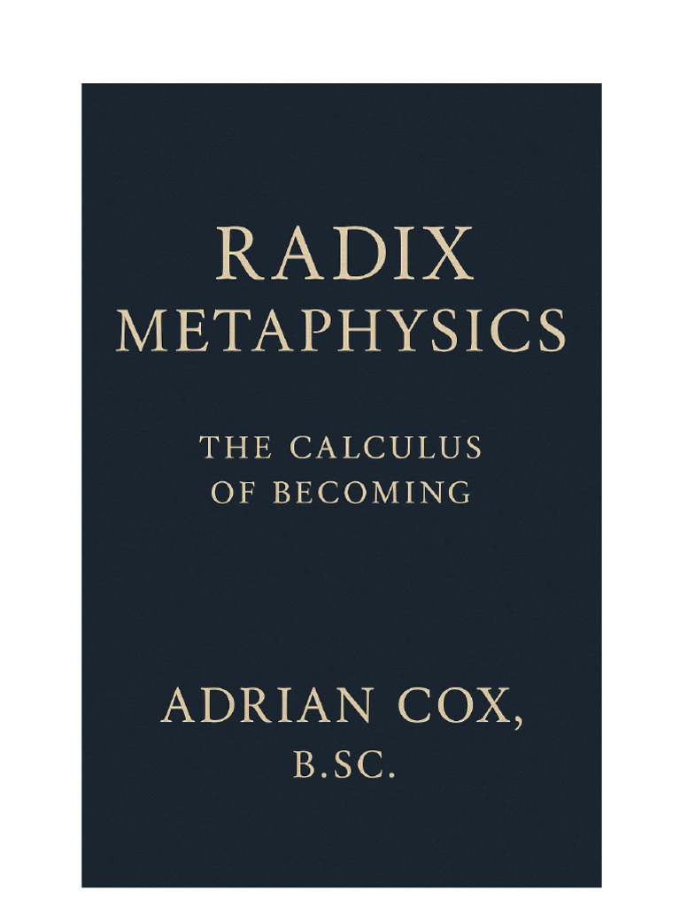 Radix Metaphysics: The Rhythm of Perception | PDF | Space | Group ...