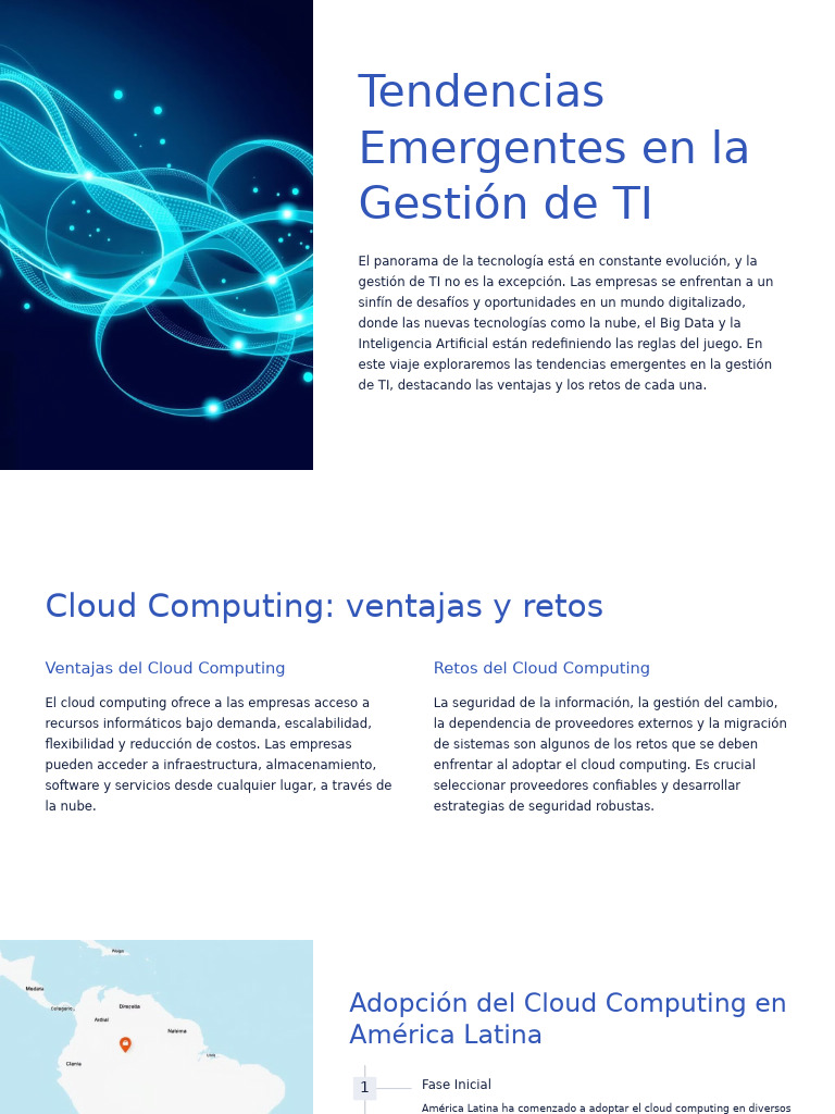 Tendencias Emergentes en La Gestion de TI 2 | PDF | Inteligencia ...