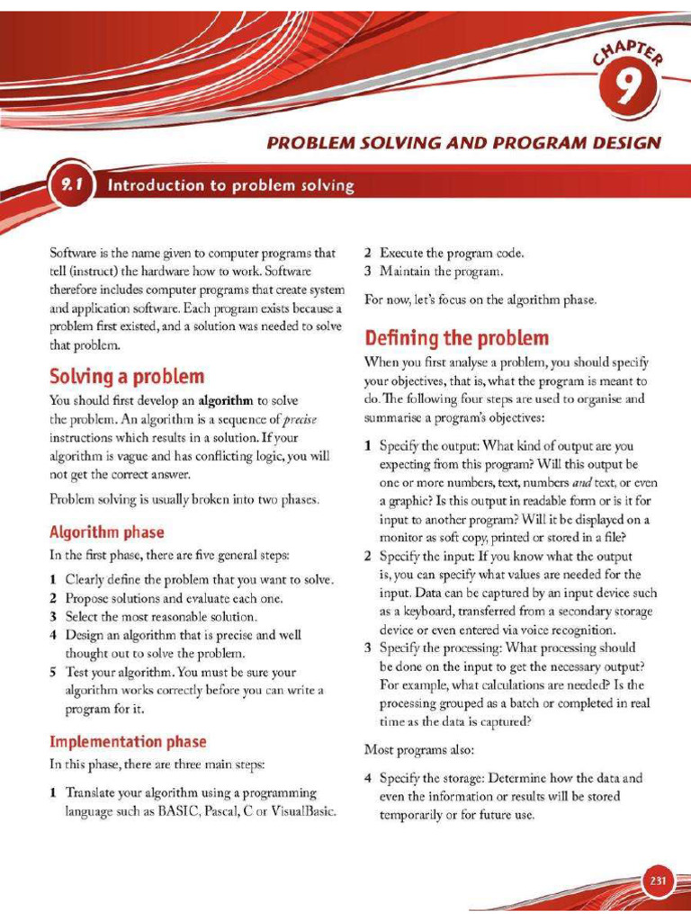 Unit 2 Problem Solving & Program Designs Notes | PDF