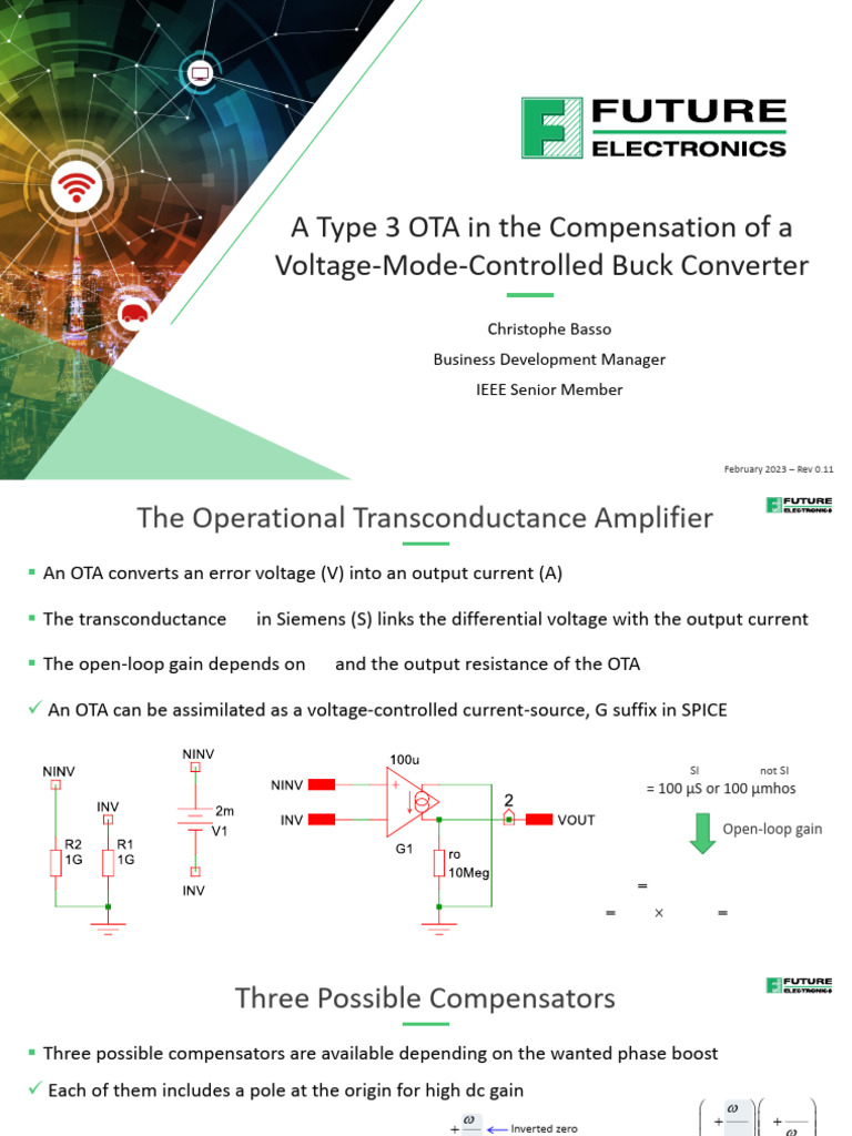 Type 3 OTA Compensator Design Guide | PDF | Electrical Engineering ...