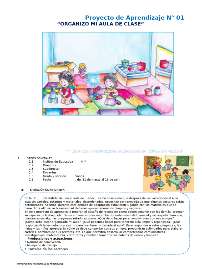 Organización del Aula en Primaria | PDF | Evaluación | Aprendizaje