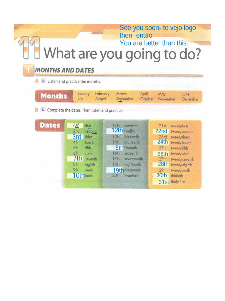 Ordinal Numbers | PDF