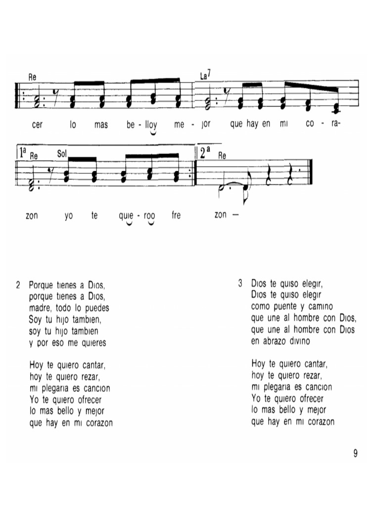 Ejercicio21 - Hoy Te Quiero Cantar | PDF